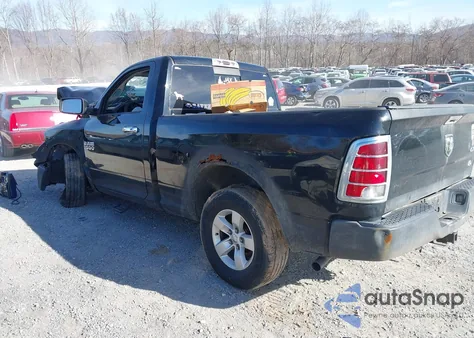 2013 Ram 1500 Tradesman from USA, damaged, VIN 3C6JR7AG2DG509241